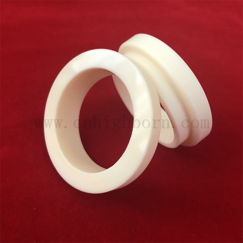 Odporna na zużycie 95% 99% glinu AL2O3 Ceramiczna uszczelka ceramiczna