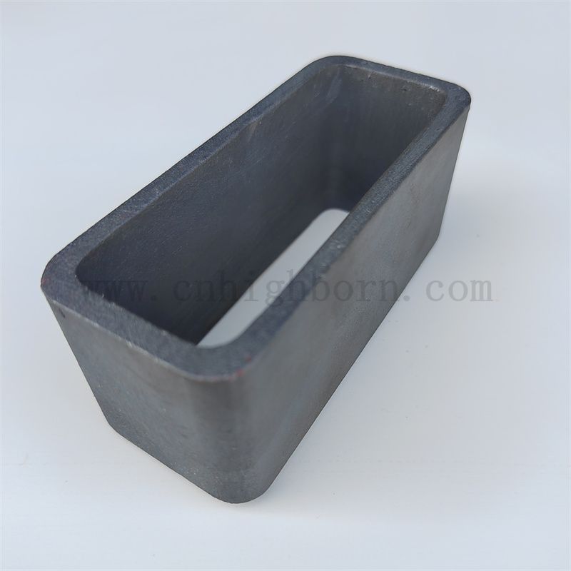 Reakcja izolatora spiekana silikonowa rura z węglikiem zużycie odporna na kwadratową rurę ceramiczną sic