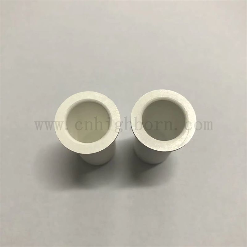 Dostosowany doskonałą odporność na korozję azotek boru tygły bn ceramiczne kubek do topnienia