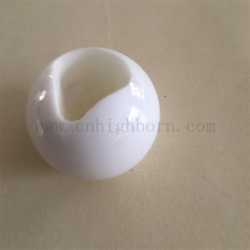 Ceramiczny zawór kulowy Ysz Zro2 cyrkonia Y-TZP z siedziskiem