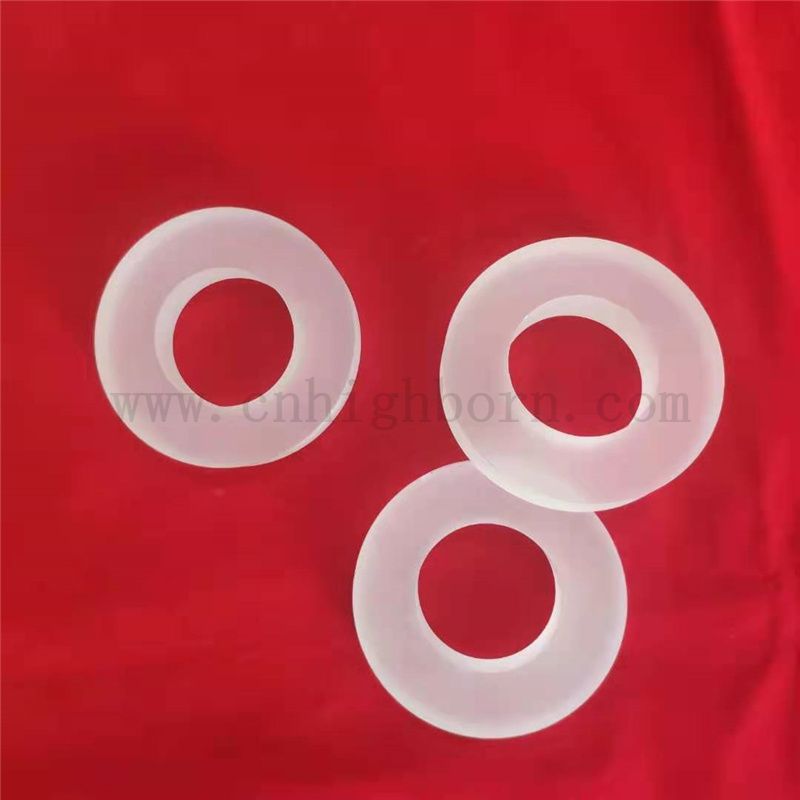 Cięcie kołnierza ze szkła kwarcowego