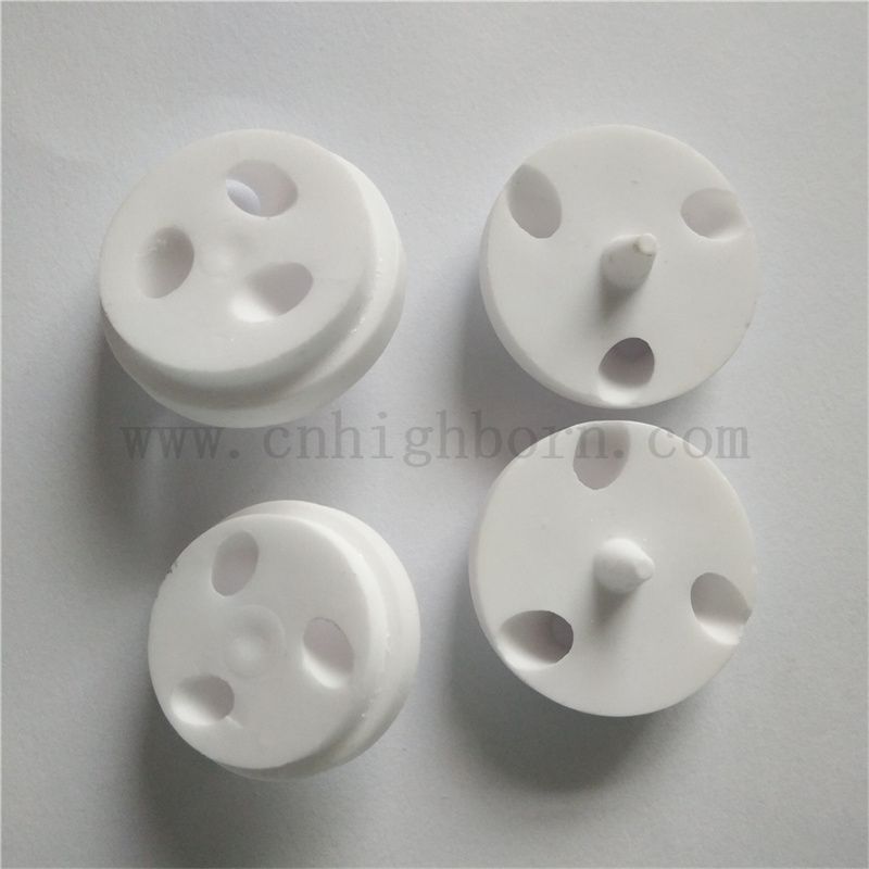 95 Alumina ceramiczna nieregularna część niestandardowa izolator o wysokiej wytrzymałości Al2O3 blok