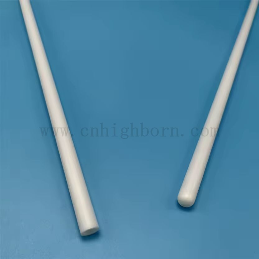 Wysoka twardość stabilizowana itria cyrkonia Ysz Trefonia Rurka Zro2 Rurka ceramiczna