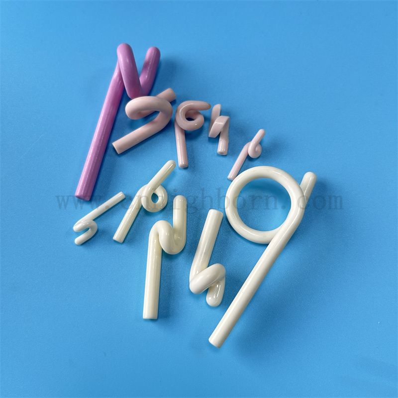 Dostosowane CNC 95 Ceramiczne części tekstylne maszyny tekstylne Alumina Ceramika