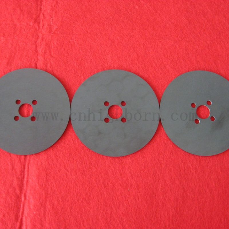 Niestandardowy laserowy czarny cyrkon okrągły talerz Zro2 Ceramiczny dysk ceramiczny