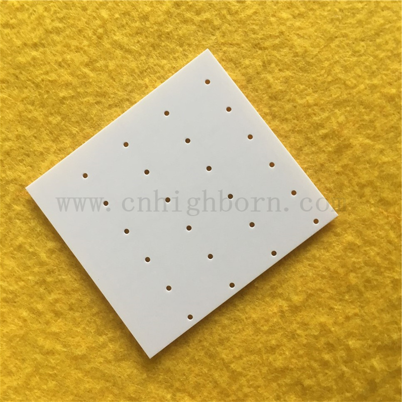 Poratorowy arkusz glinu dostosowany AL2O3 specjalny dysk ceramiczny