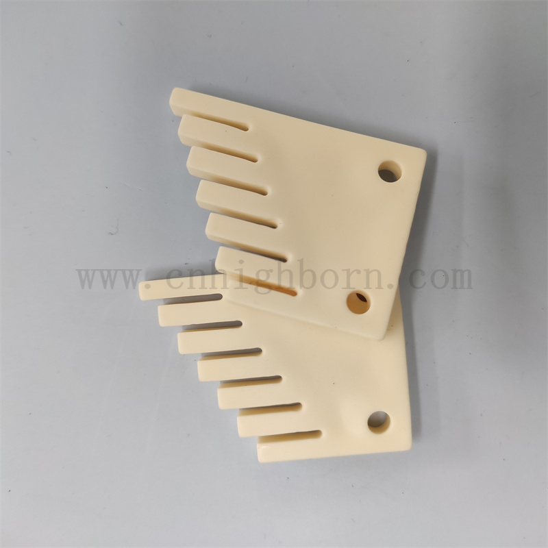  Odporność na zużycie AL2O3 Alumina ceramiczne części tekstylne części do maszyny dziewiarskiej