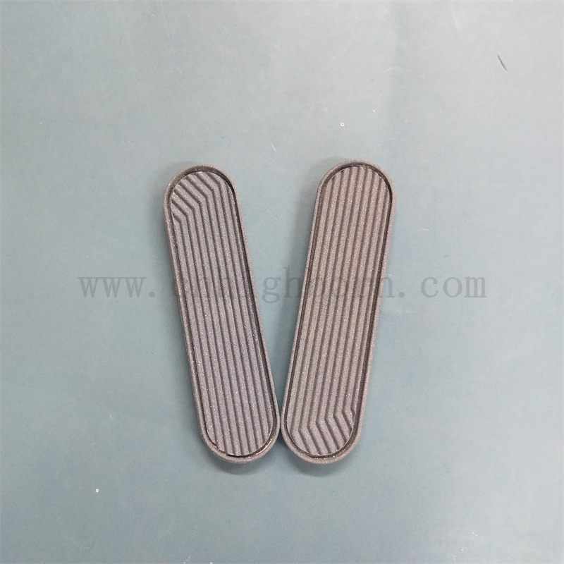 Niestandardowy porowaty arkusz ceramiczny zapach kamienny pasek do aromaterapii samochodowej