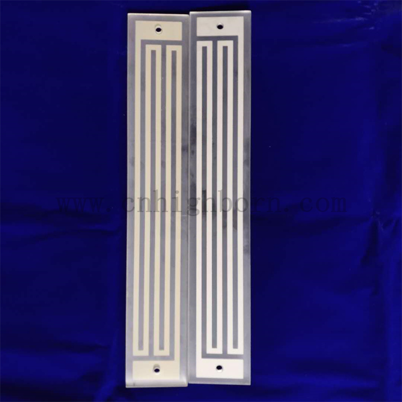 Odporna na ciepło prostokątna płyta grzewcza ze szkła kwarcowego dalekiej podczerwieni