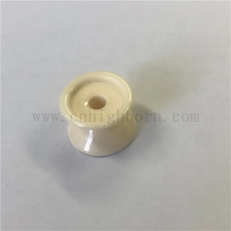 Odporność na zużycie AL2O3 Alumina Tekstylowa wałek przędza drutu