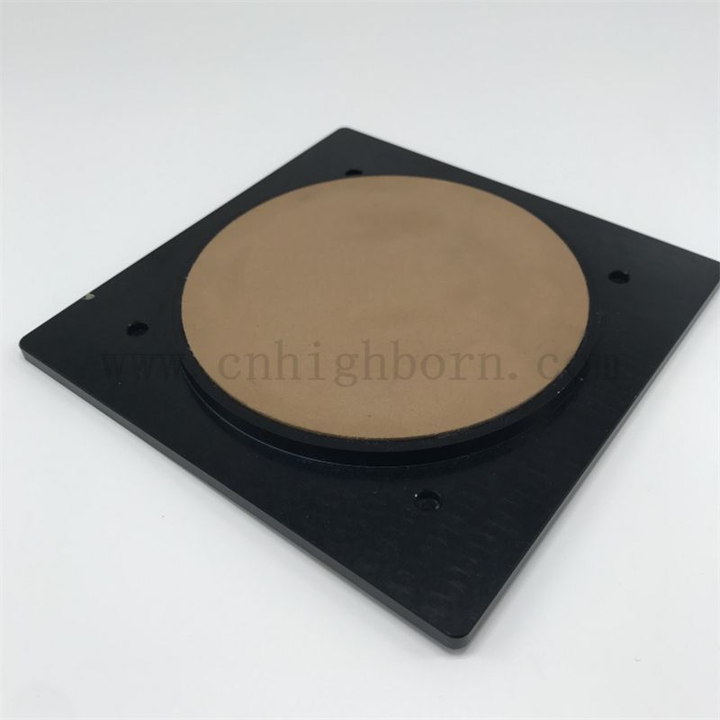 Konfigurowalny ceramiczny dysk równomiernie rozłożony apertura okrągła porowata próżniowa AL2O3 Chuck / komponenty 