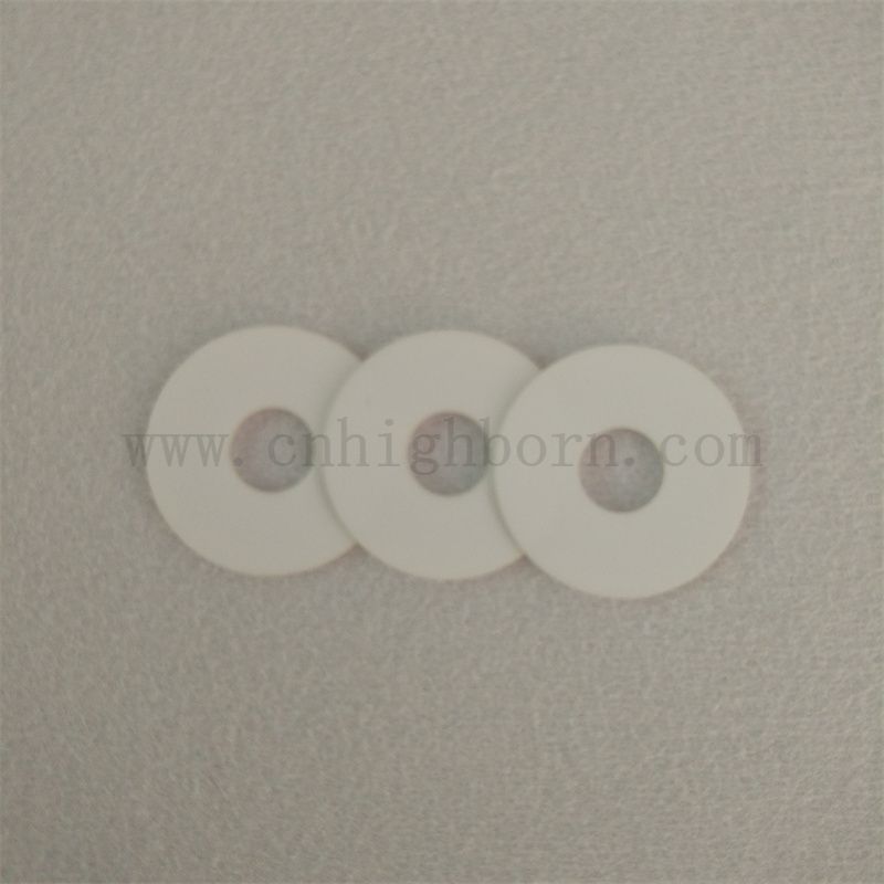 99% AL2O3 Pierścień ceramiczny Alumina Przemysłowy tarcza ceramiczna