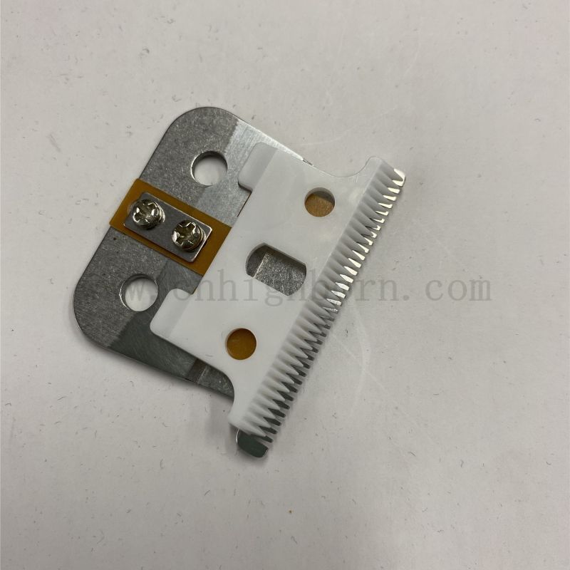 Ceramiczne odłączane zwierzę zwierzęce ostrze do włosów z cyrkonu z metalowym strzyżeniem fryzjerem zastępczym