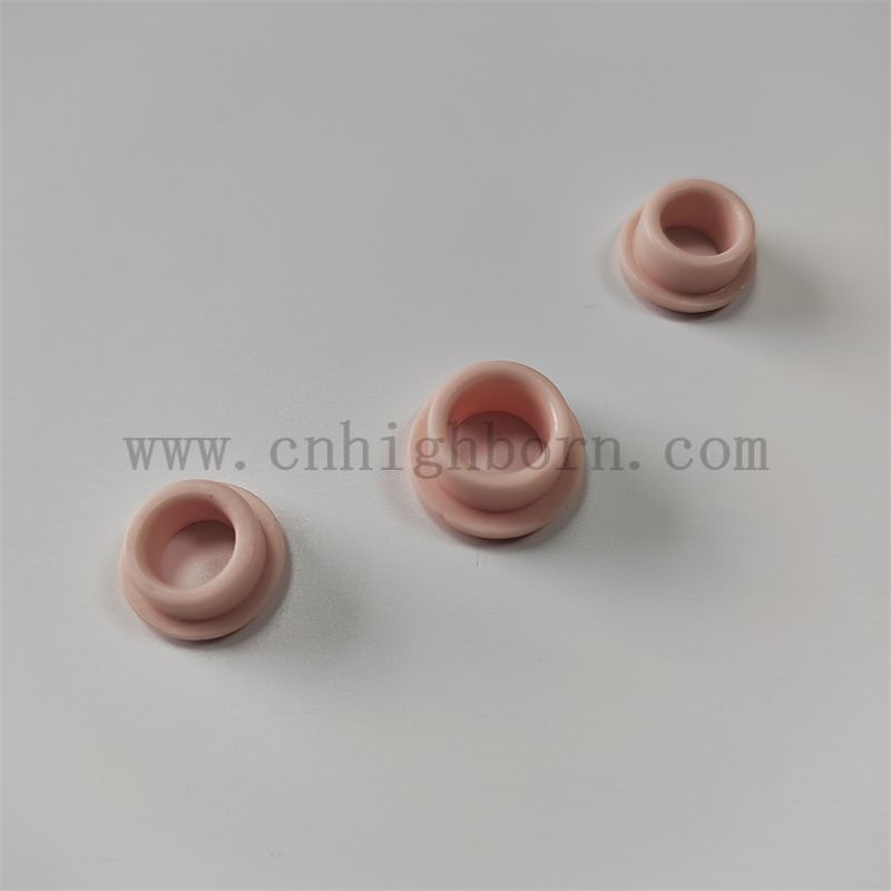 Różowy 95% tlenku tlenku tlenku aluminiowego ceramiczny ośrodek tekstylny