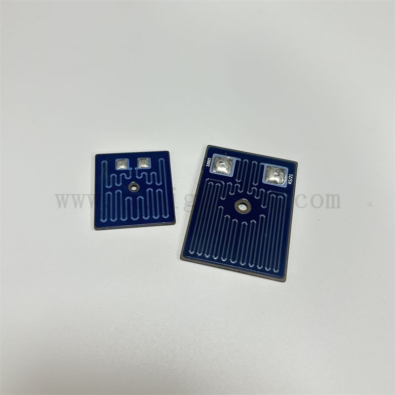 Wysoka dokładność 96% glinu ceramiczny podłoże grube rezystor hybrydowy zintegrowana tablica obwodów zintegrowanych