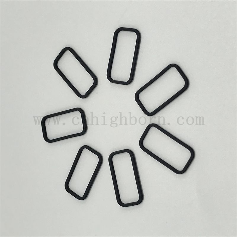 Zasilanie fabryczne Dostosowane silikonowe uszczelki gumowe kwadratowe pierścień uszczelki producent pierścienia uszczelniającego
