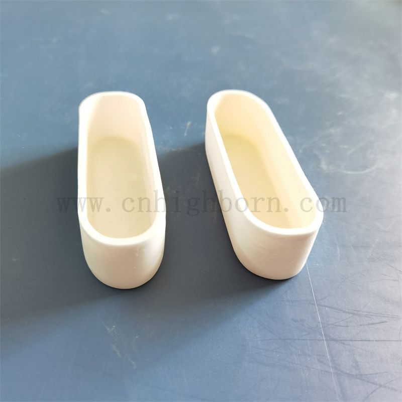 Wysoka temperatura 99% AL2O3 Ceramiczna topnienie alumina glinu tygla