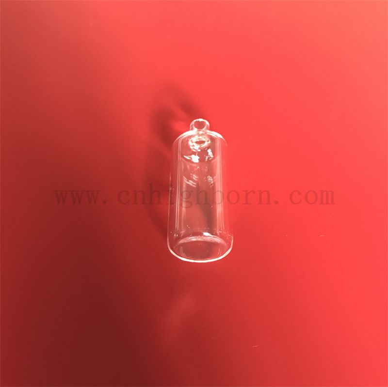 Rurka z otwartą temperaturą Głęboką Proces Przezroczysty kwarcowy szklana rurka krzemionkowa