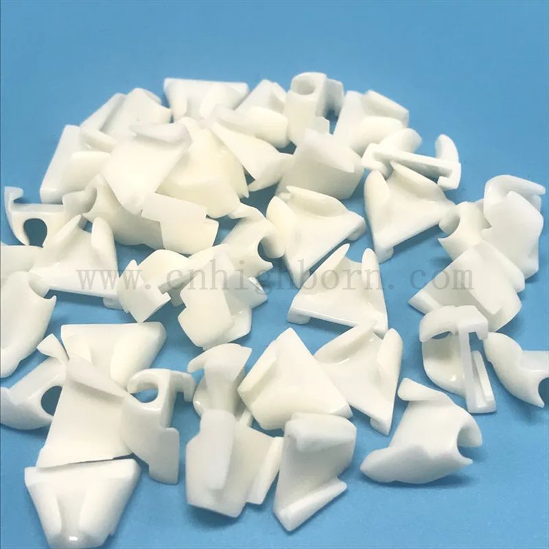 Dostosowane białe maszyny tekstylne części zamienne Ceramiczne Przewodnik z przędzy cyrkonu