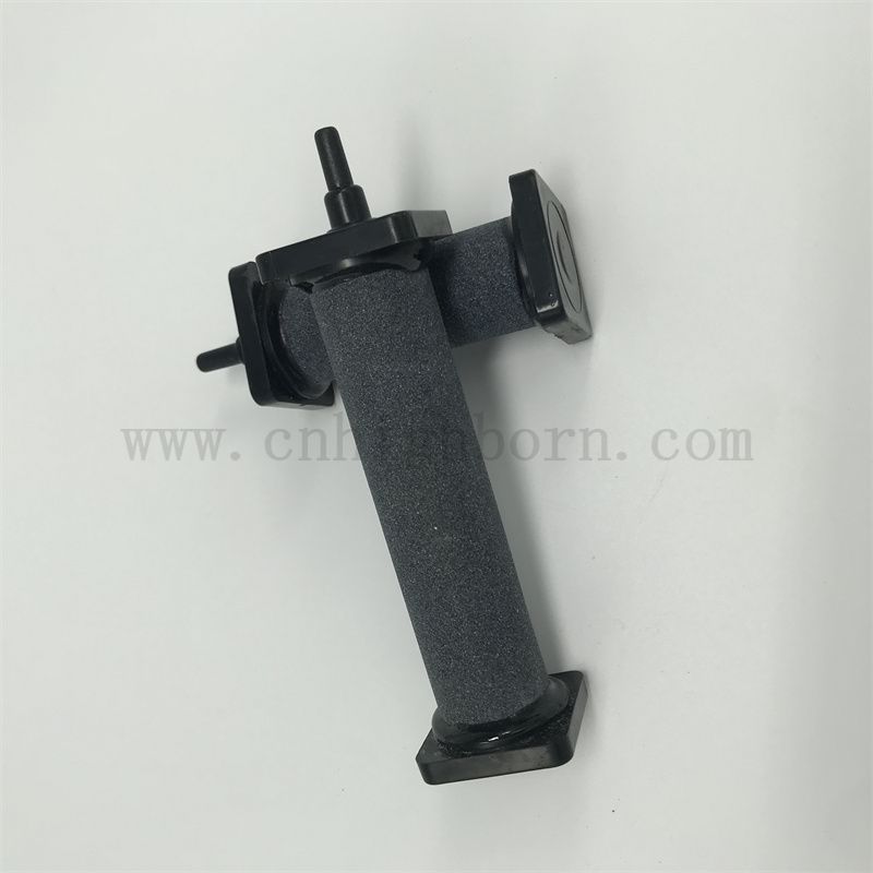 Ciemnoszary cylinder Wysokiej jakości kamień powietrzny akwariowej na akwakulturę i akwarium