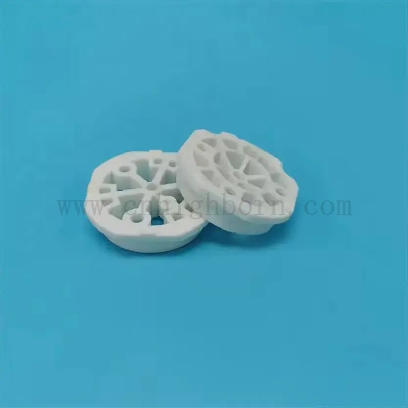 Ogniotrwałe ceramiczne okrągłe talerz z otworami do spiekania pieca