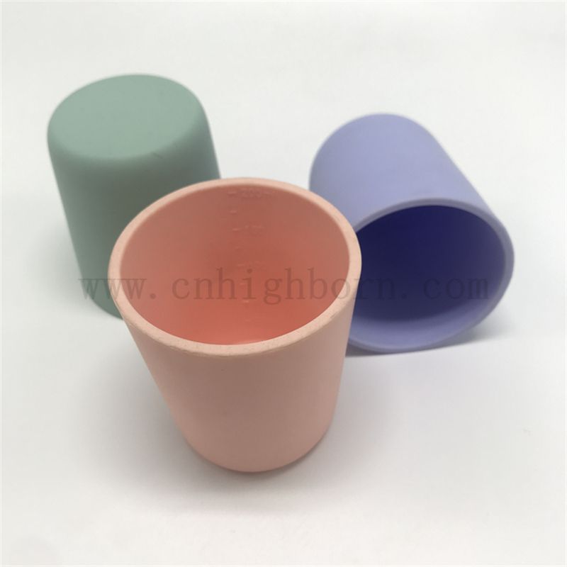 OEM ODM Non VILL Drink Silikonie Sippy Sippy Gumowna kubek gumowy na dziecko 6-24 miesięcy