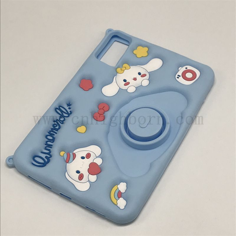 Niebieski kolor silastycznej osłony ochronnej silikonowa gumowa skorupa iPad 