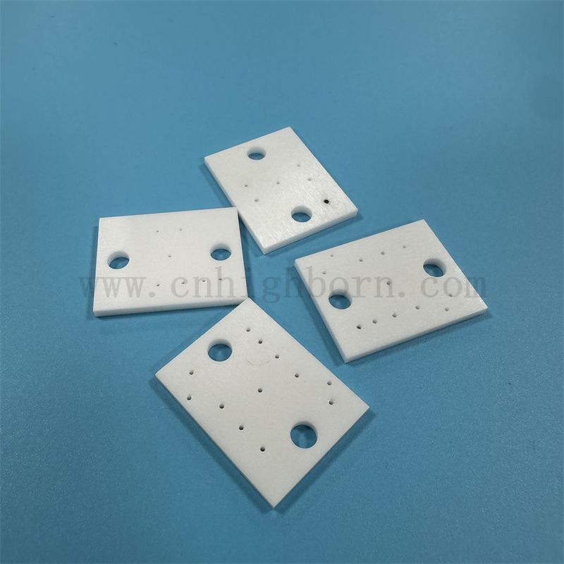 Izolator cyrkonia nieregularna płyta o wysokiej twardości Polowanie powierzchniowe zro2 płytka ceramiczna