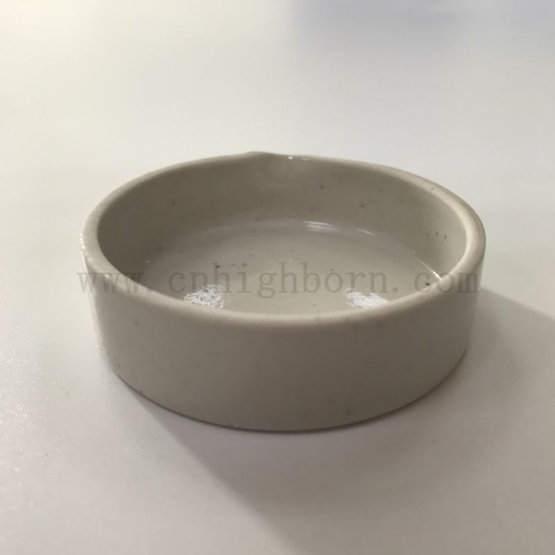 52x14 mm Płaska porcelanowa porcelanowa patelnia Laboratory