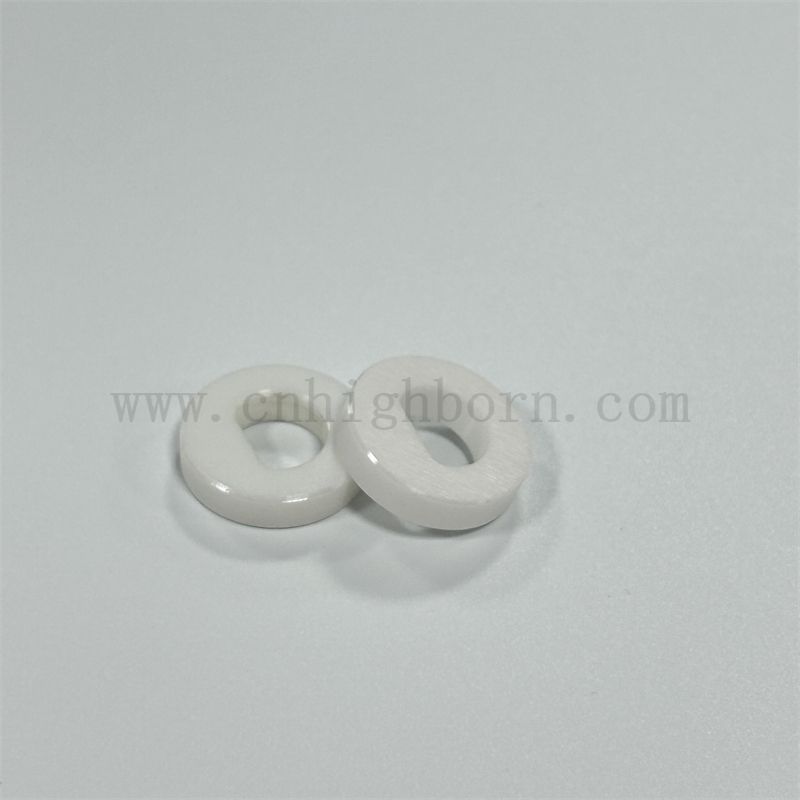 Polerowanie lustra polerowania cyrkonu Izulator Pierścienia Biała Zro2 Płyta ceramiczna