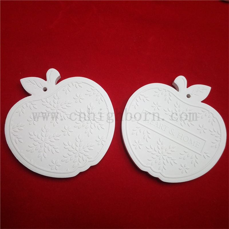 Bez flwimizerii płytki dyfuzorowej Dostosowane logo olejek eteryczny olejek eteryczny lotny zapach ceramiczny zapach ceramiczny