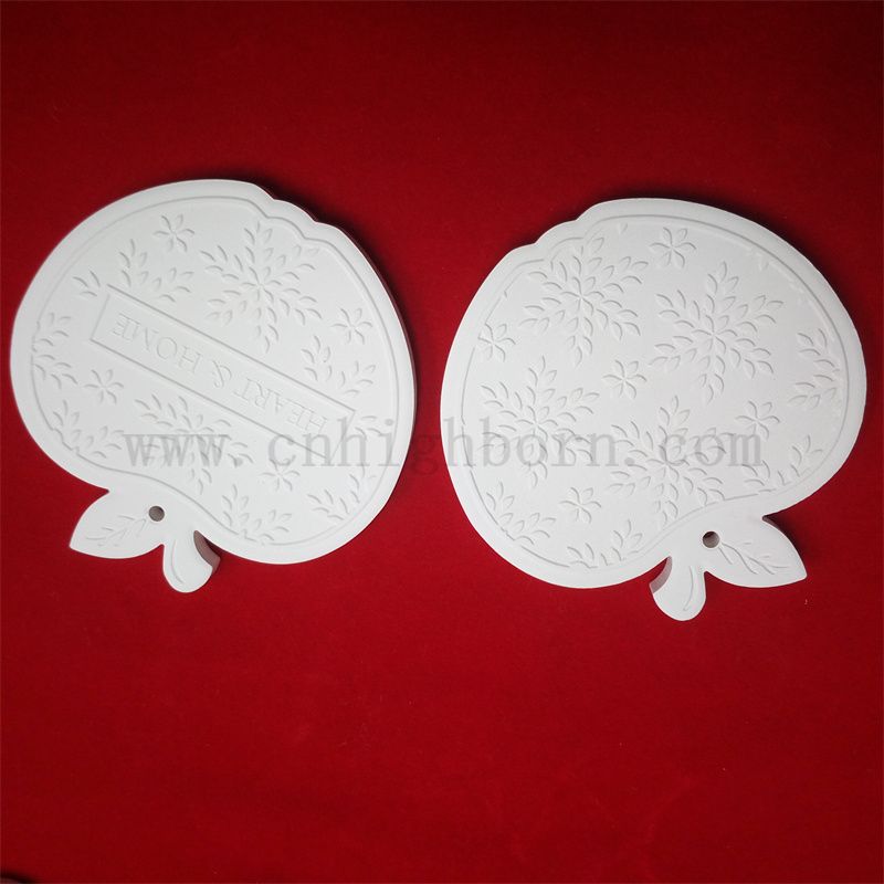 Bez flwimizerii płytki dyfuzorowej Dostosowane logo olejek eteryczny olejek eteryczny lotny zapach ceramiczny zapach ceramiczny