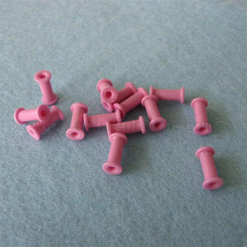 Różowy kolor tkaniny ceramiczny wałek aluminiowy ceramiczny przędza ceramiczna części przewodnika