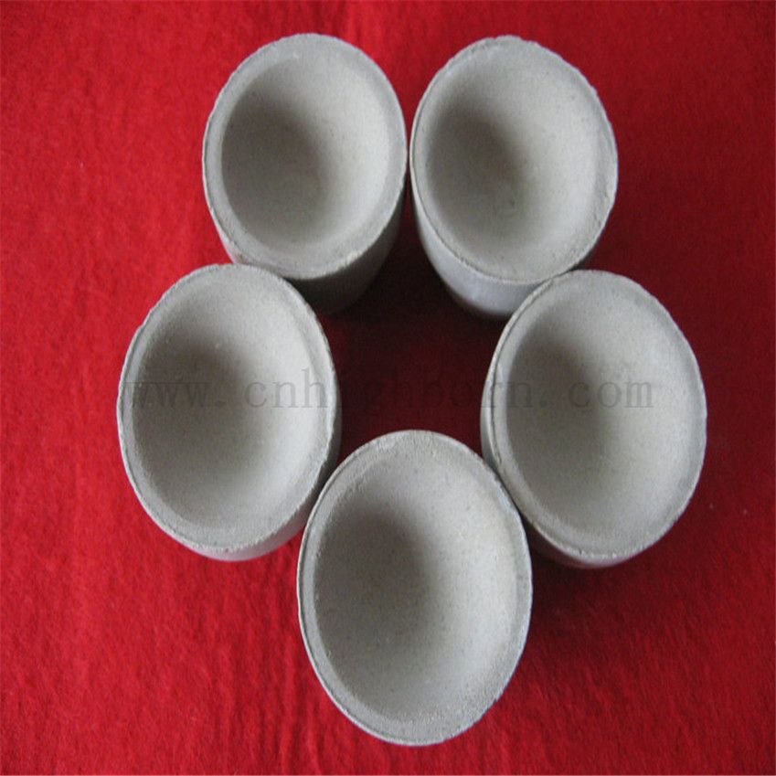 Dostosowany ogniotrwały test przeciwpożarowy MGO Ceramiczny tygla do topnienia GLOD