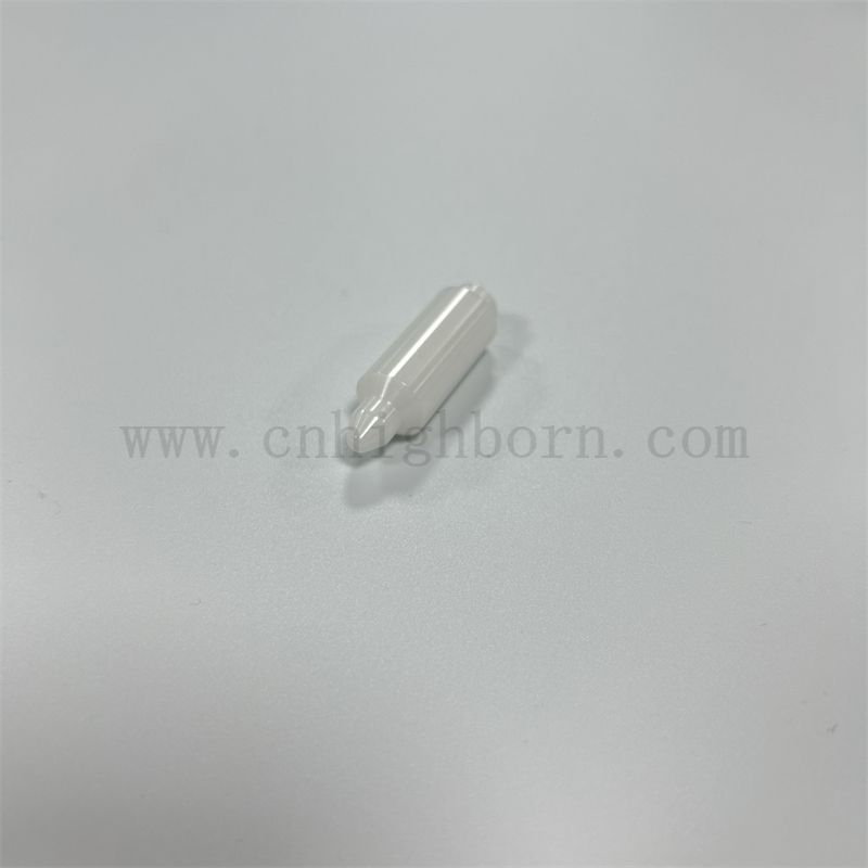 Ceramiczna końcówka cyrkonowa Wysokie zużycie Ceramiczna Zro2 Ceramiczna rurka/penb
