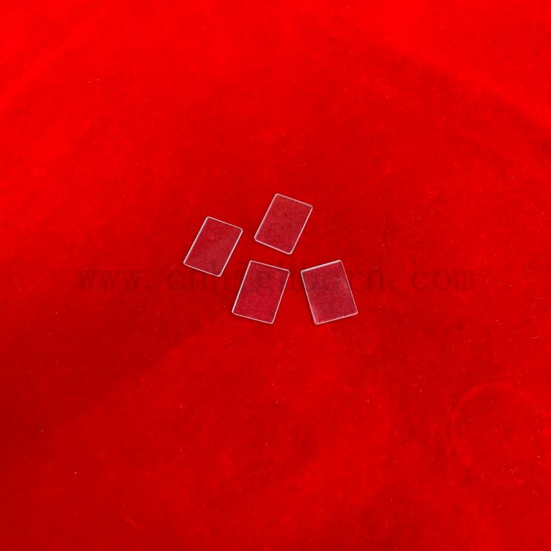 Dostosowana kwadratowa przezroczysta płyta ze szkła kwarcowego o wysokiej odporności na korozję