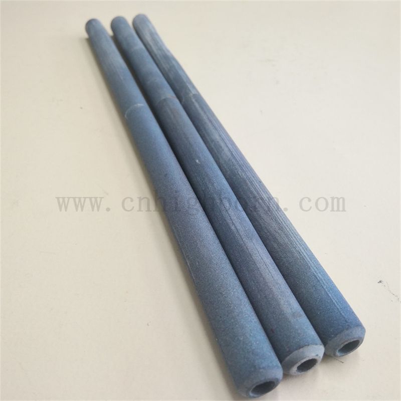 Izolator silikonowa rura węglikowa niestandardowa reakcja rura ceramiczna sic sic