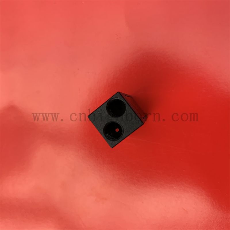 Komórka absorpcyjna kwarcowa pół mikrouwetowa czarna ściana kwarcowa szklana kuwetka