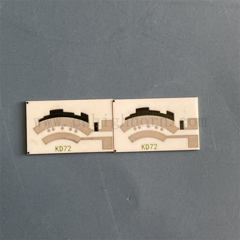 Stabilność oporności detektor detektor na poziomie motoryzacyjnym gęste folia opornik na podłoże