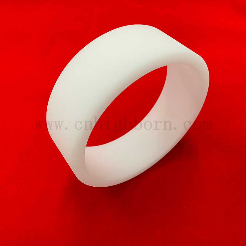 Mleczny biały okrągły kwarcowy kołnierz kwarcowy kwarcowy