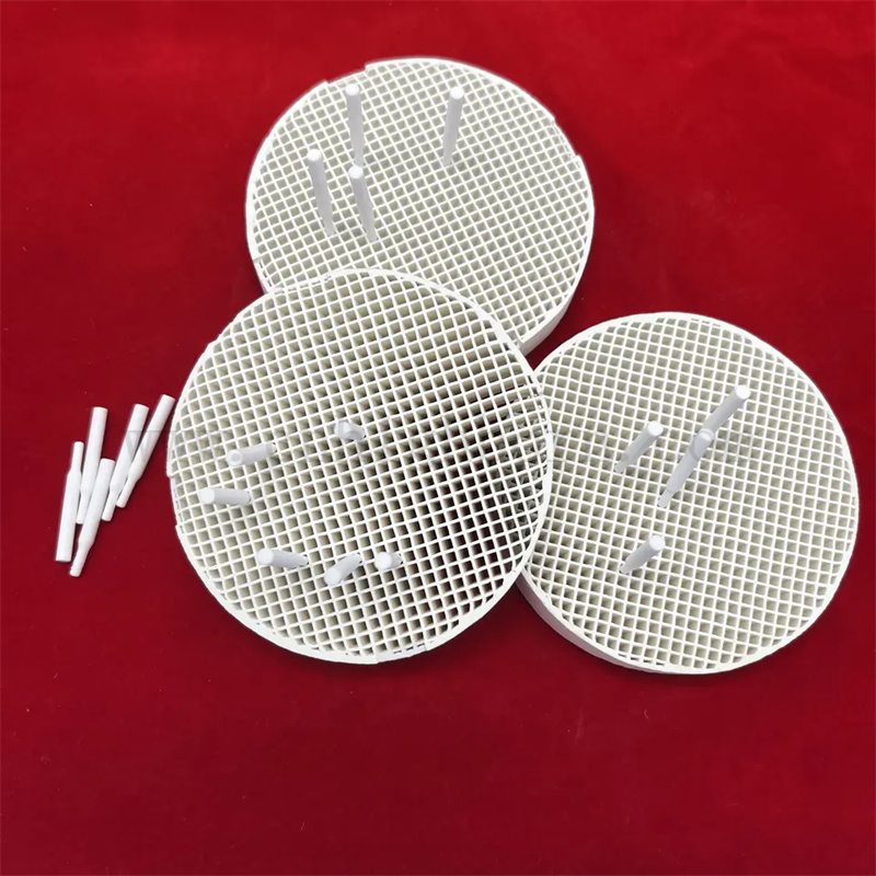 Dental Lab Honeycomb Ceramic spiekana taca z szpinami