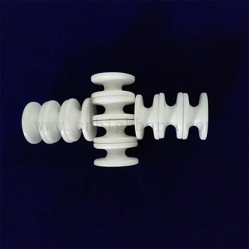 Odporność na zużycie AL2O3 tlenek tkaninowa ceramiczna przędza