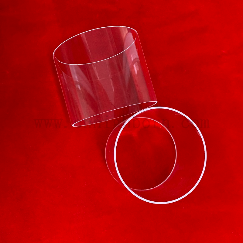 Kołnierz spawalniczy kwarcowy o wysokiej czystości UV dla kwarcowego reaktora