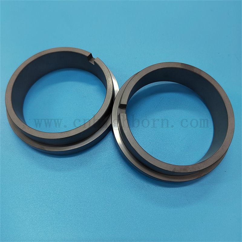  Dostosowany odporność na zużycie Ssic Ssic Krzemowa Pierścień z uszczelnieniem węglików