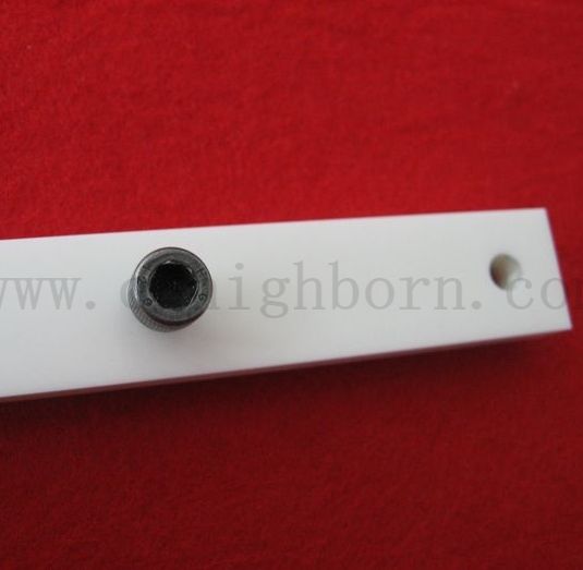 Ceramiczne rowkowane rowki pręty ołowiowe o wysokim zużyciu cyrkonia zro2 rowki