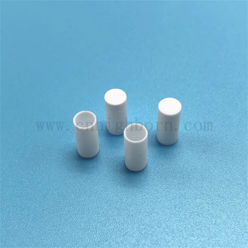 Laboratoryjne wysokie czystość AL2O3 Ceramiczne cylindryczne doniczki porcelanowa Analiza termiczna tygla tygla