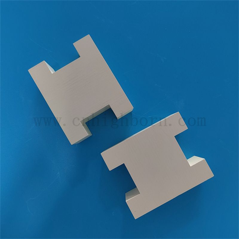 Dostosowane gorące wciśnięte sześciokątne azotek azotu ceramiczne części strukturalne BN Ceramiczna skorupa do pieca próżniowego