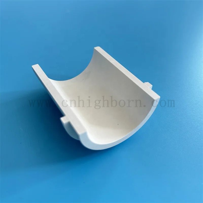 Izolator azotek boru nieregularny część Wysoka przewodność cieplna BN Ceramiczna półka/rura