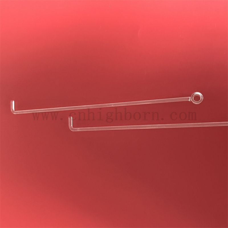 Dostosowane końce o wysokiej transmisji kwarcowy kwarc krzemionkowy pręt szklany