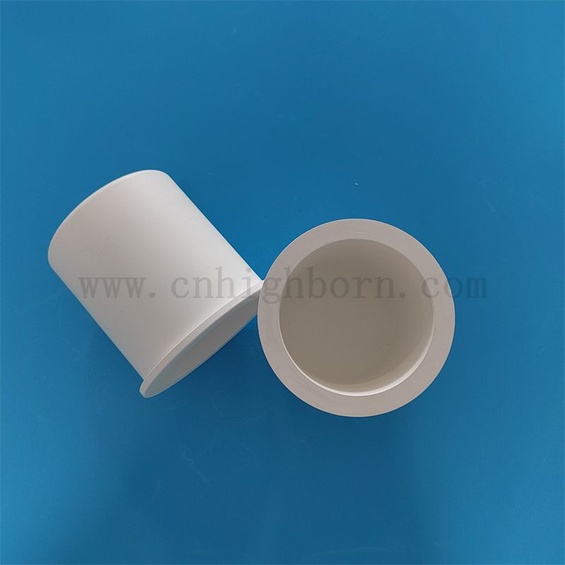 Izolator azotek boru tytka wysoka przewodność cieplna BN Ceramiczna łódź ceramiczna